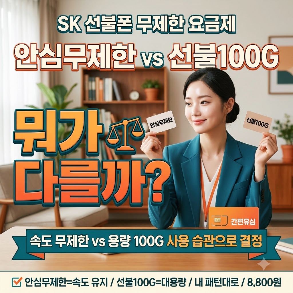 무제한 요금제 비교
